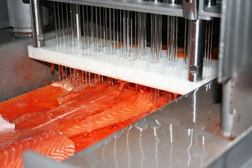 Foreļu un storu injicēšanas tehnoloģijas izstrāde